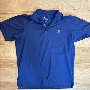 F&G golf polo size large